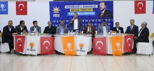 AK Parti Diyarbakır Teşkilatı, partililerle bir araya gelmeye devam ediyor
