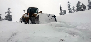 Sinop'ta kar, 111 köy yolunu ulaşıma kapattı
