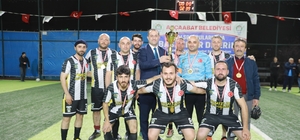 Akçaabat’ta kurumlar arası futbol turnuvası sona erdi