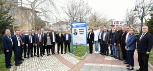 Meclis üyesi Murat Erbaş’ın ismi parkta yaşayacak