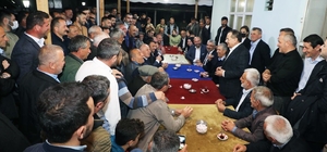 Başkan Demir yatırımları inceledi, vatandaşlarla iftar yaptı