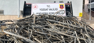 Yozgat'ta kablo hırsızlığı iddiasıyla 2 şüpheli tutuklandı