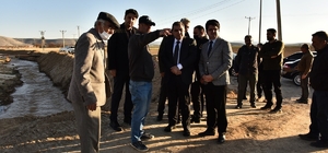 Vali Işık, taşkın koruma çalışmalarını inceledi