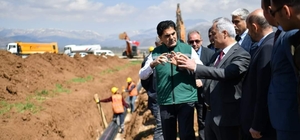 Atabey Ovası sulama sistemi yenileniyor