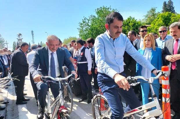 Bakan Kurum Köyceğiz Bisiklet Yolu'nun açılışını yaptı