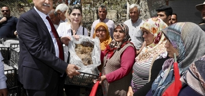 Pozantı’da 1 milyon 200 çilek fidesi dağıtıldı
Başkan Zeydan Karalar: “Kadınlarımız çile çekmesin, çilek eksin, mutlu olsun”