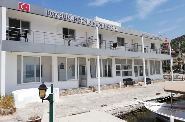 Marmaris Bozburun deniz hudut kapısı hizmete açıldı