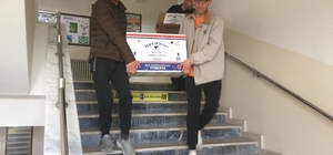 Kardeş okula kitap yardımında bulundular
Kütahya'dan Iğdır'a gönül köprüsü...