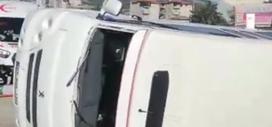 Afyonkarahisar'da trafik kazası, 17 yaralı