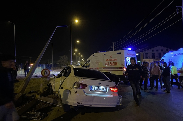 Fethiye’de iki otomobil çarpıştı: 4 yaralı