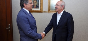 EMARÇEB’den Kılıçdaroğlu’na ziyaret
Başkan Arslan’dan Kılıçaroğlu’na davet