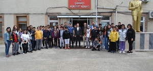 Diyarbakırlı öğrenciler, kuş dili ile tanınan Kuşköy köyünü gezdi