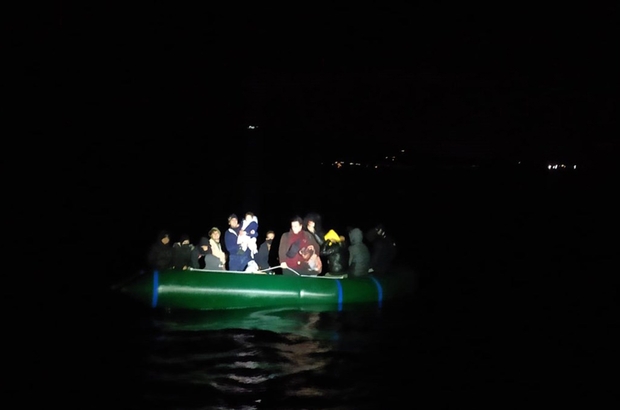 Marmaris ve Datça’da 34 düzensiz göçmen kurtarıldı