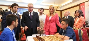 Türkiye Gençler Satranç Şampiyonası Merkezefendi'de başladı