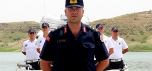Atatürk Barajı, jandarma asayiş botuyla daha güvenli