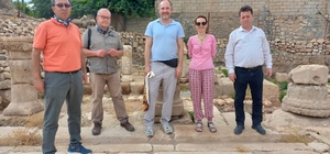 Doliche kazı ekibi Perre'de incelemelerde bulundu