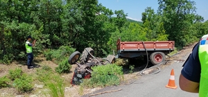 Sındırgı'da traktör altında kalan şahıs hayatını kaybetti