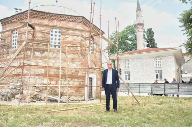 Osmanlı'nın ilk başkenti Yenişehir’de tarihi eserlerin etrafı açılıyor