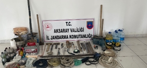 Defineci dinamitlerle birlikte suçüstü yakalandı