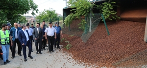 Yozgat'ta demir madeni yüklü vagon devrildi