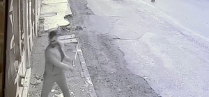 Halter barıyla iş yerine saldırdı, beyaz eşya dükkanını savaş alanına çevir...