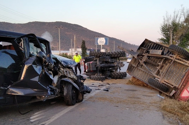 Milas’ta trafik kazası: 1 yaralı