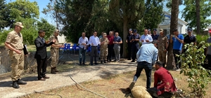 Samsat Jandarma Hizmet Binasının temeli atıldı