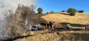 Manisa'da bir haftada 1912 dönüm buğday tarlası yandı
Manisa Büyükşehir Bel...