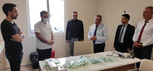 Maden ilçesinde diş protez laboratuvarı açıldı