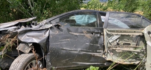 Kaymakamlar trafik kazasında yaralandı