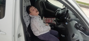 Engelli Kübra için Erzurum Büyükşehir Belediyesi yol yaptı