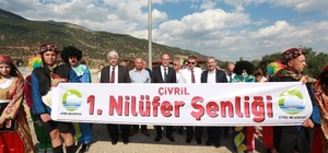 Çivril 1. Nilüfer Şenliği ile coştu