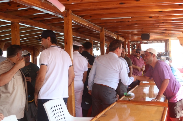 Fethiye’de 12 Adalar Tekne Kooperatifi'nden etkinlik