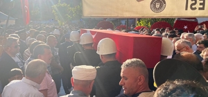 Şehit son yolculuğuna dualarla uğurlandı