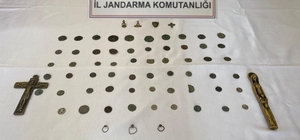 Burdur'da 78 adet tarihi eser ele geçirildi