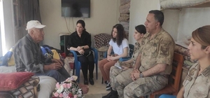 Kora gazisi Ahmet Kılınç'a anlamlı ziyaret