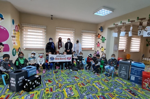 Bursa'da Ana Kucağı öğrencilerine çevre eğitimi
