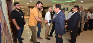 Başkan Hasan Kılca, çalışma arkadaşlarıyla bayramlaştı