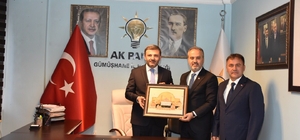 Bursa Büyükşehir Belediye Başkanı Aktaş Gümüşhane'de