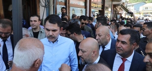 Bakan Kurum: "Şanlı ecdadımıza borcumuzu hep birlikte ödüyoruz"
Çevre, Şehi...