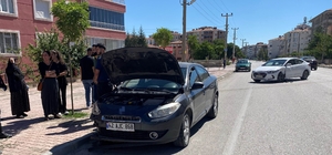 Konya'da 2 otomobil çarpıştı: 1 yaralı
