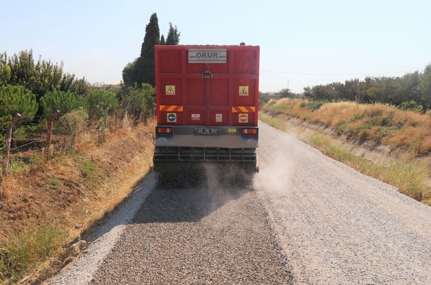 Turgutlu Belediyesinden 20 bin metrekarelik asfalt çalışması