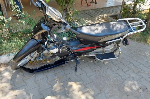 Salihli’de motosikletler çarpıştı: 2 yaralı
