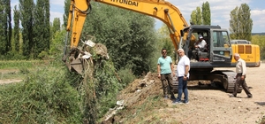 Hisarcık'ta Küçükçay Taşkın Koruma Projesi çalışmalarına başlandı
