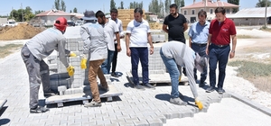 Karatay’ın dört bir tarafında parke yol çalışmaları sürüyor