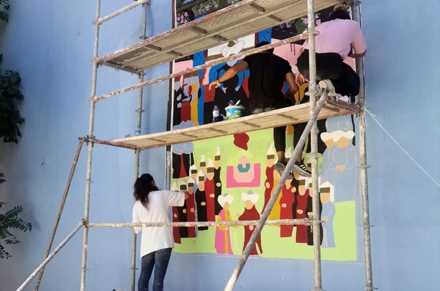 Osmangazi’de sokaklar sanatla renkleniyor