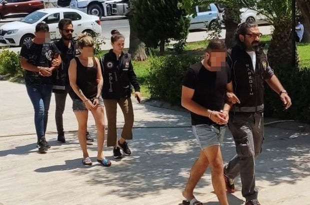 Milas'taki uyuşturucu operasyonunda 3 kişi tutuklandı