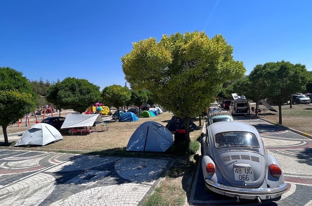Harmancık'taki kamp ve karavan alanı ilgi görüyor