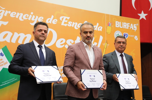 Bursa Büyükşehir Belediyesi ihtiyaç sahibi 20 bin aileye 300'er lira kırtasiye yardımı yapacak