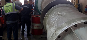 Kütahya'da termik santralde pompanın altında kalan işçilerden biri öldü, diğeri yaralandı